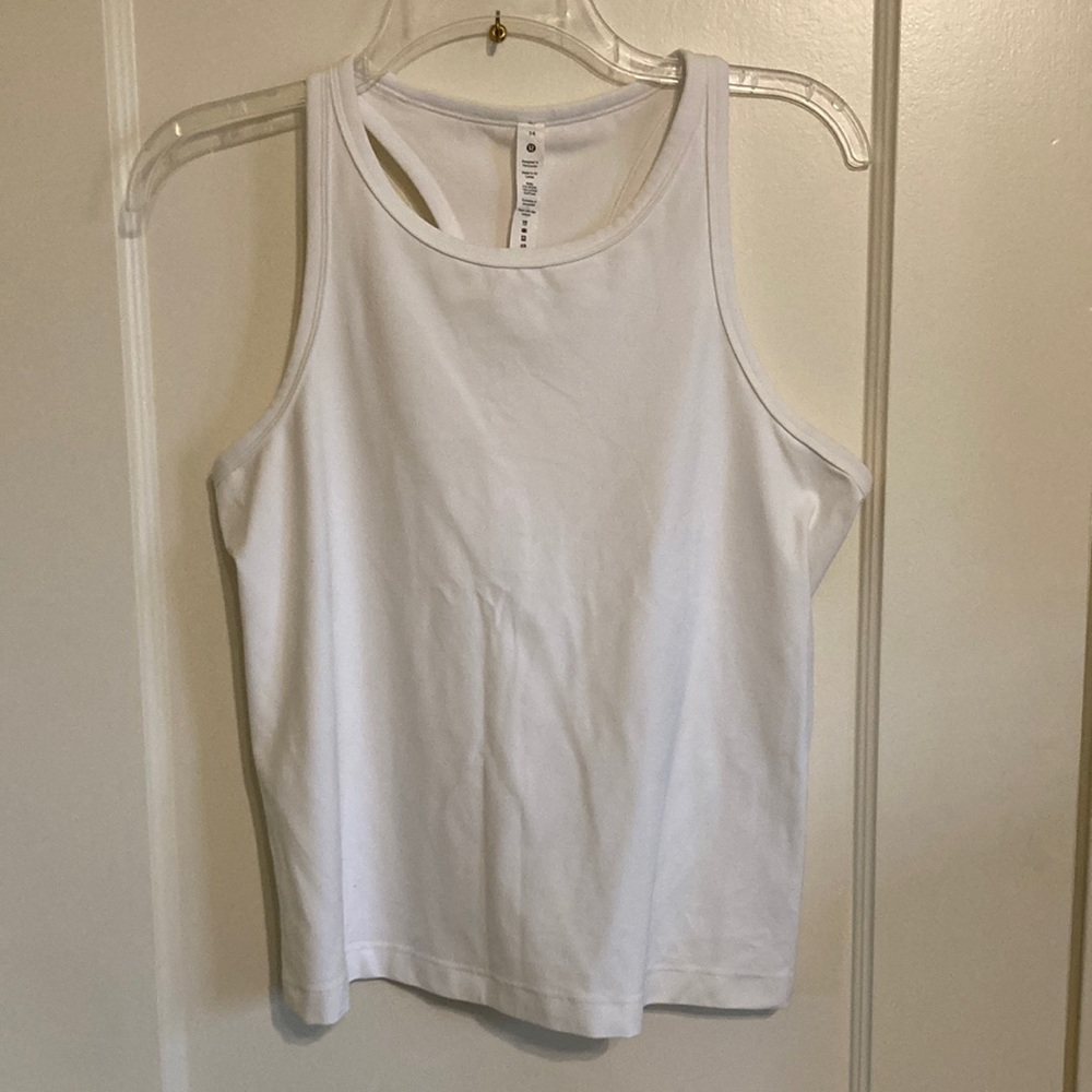 Lululemon white tank